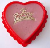 Valentines Day Fudge Heart - Raspberry Fudge